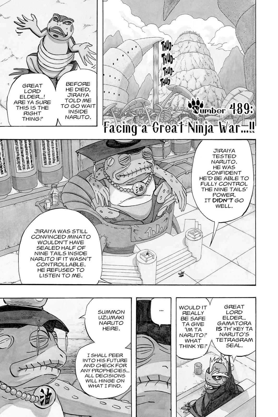 Naruto Chapter 489 — page 1