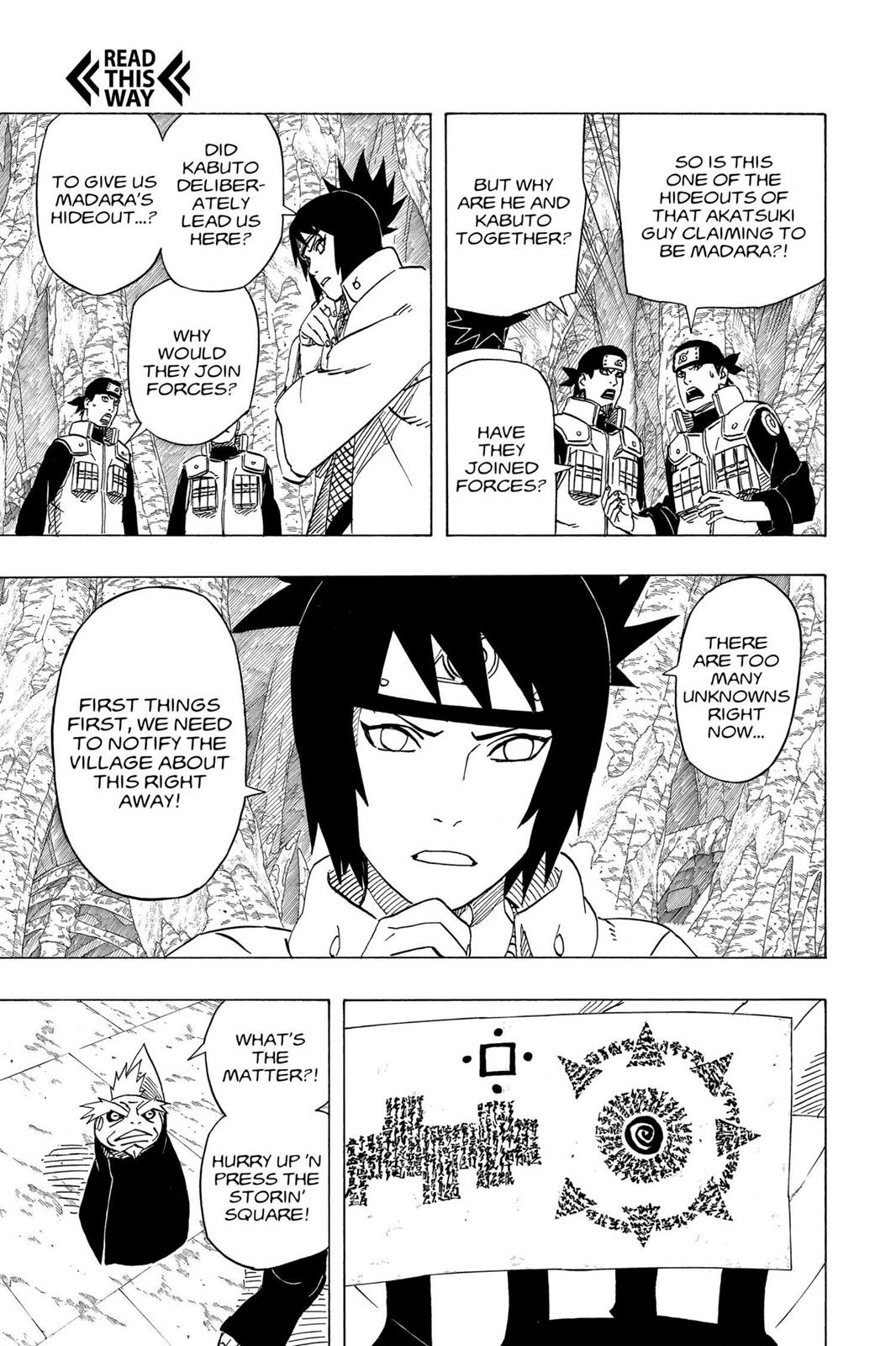 Naruto Chapter 490 — page 9
