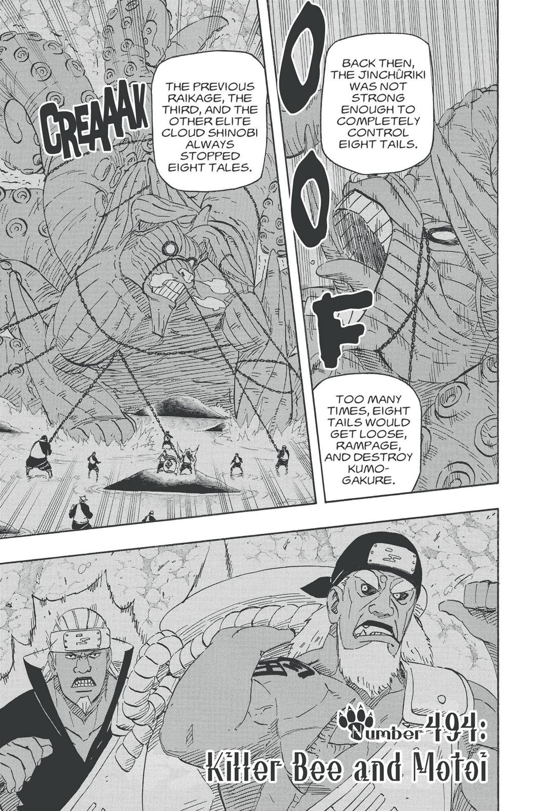 Naruto Chapter 494 — page 1