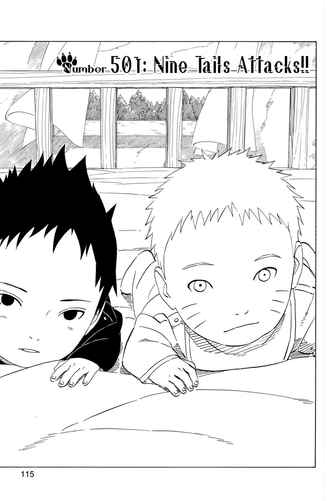 Naruto Chapter 501 — page 1
