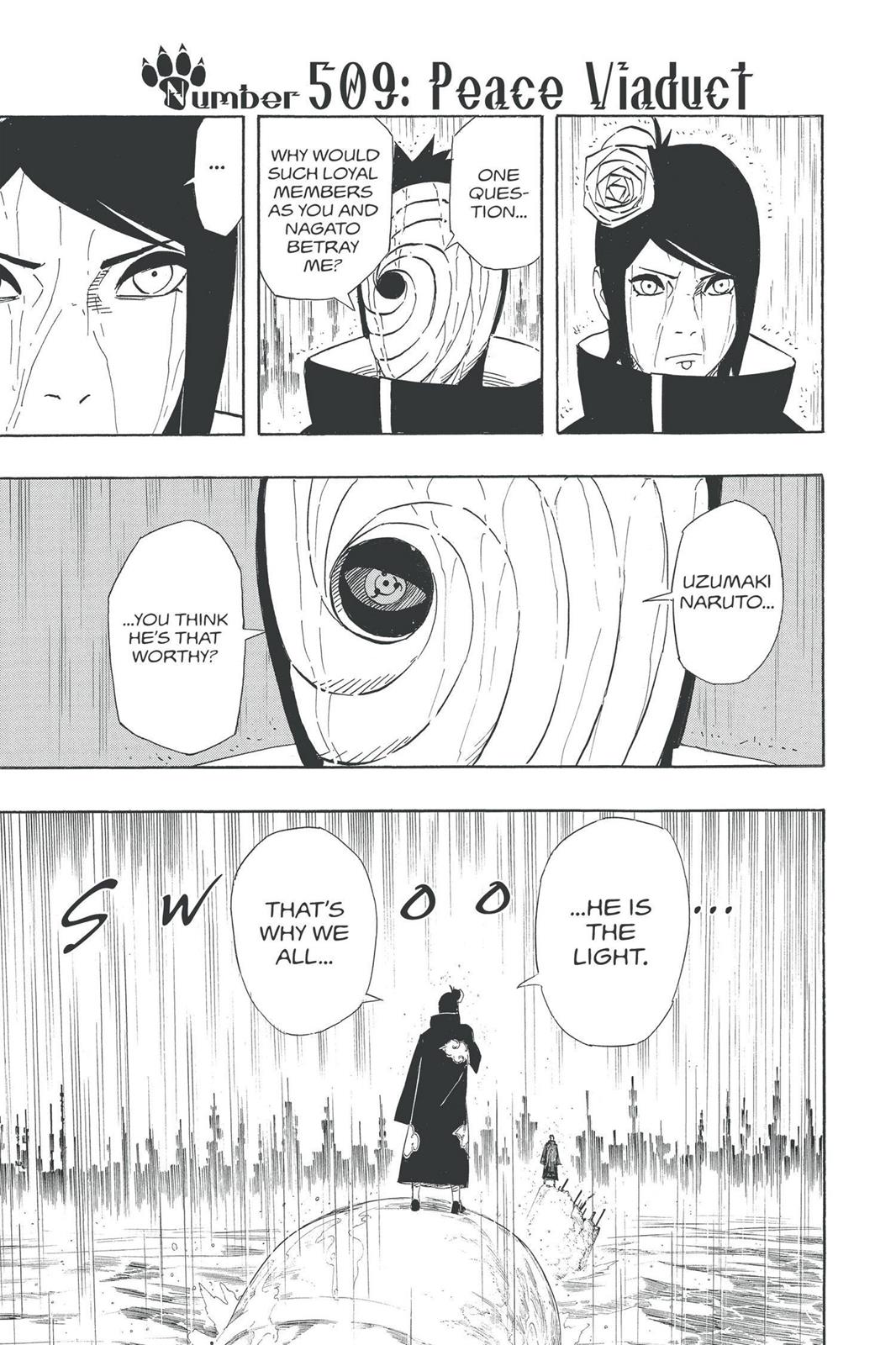 Naruto Chapter 509 — page 1
