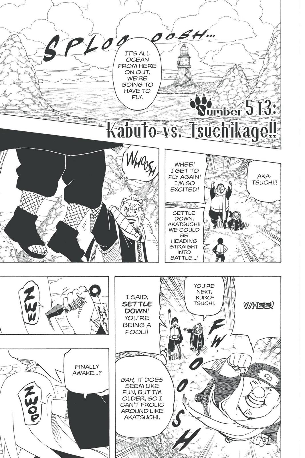 Naruto Chapter 513 — page 1