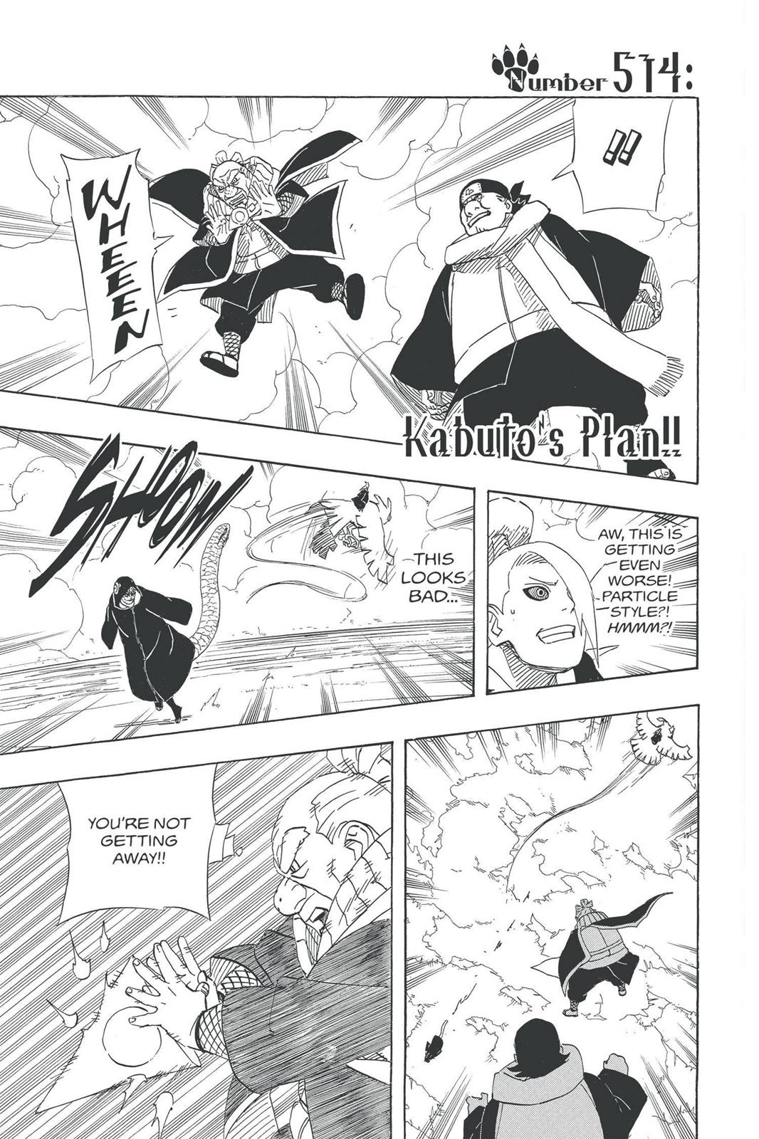 Naruto Chapter 514 — page 1