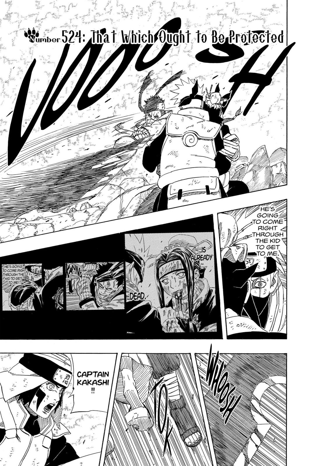 Naruto Chapter 524 — page 1