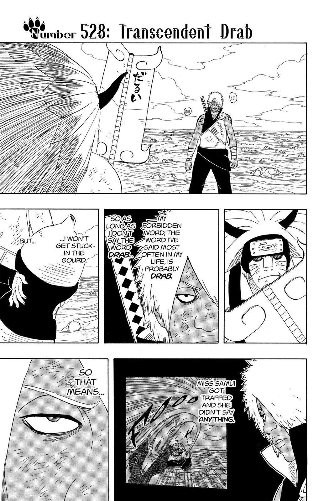 Naruto Chapter 528 — page 1
