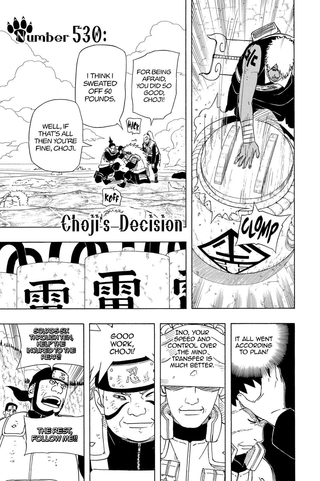 Naruto Chapter 530 — page 1