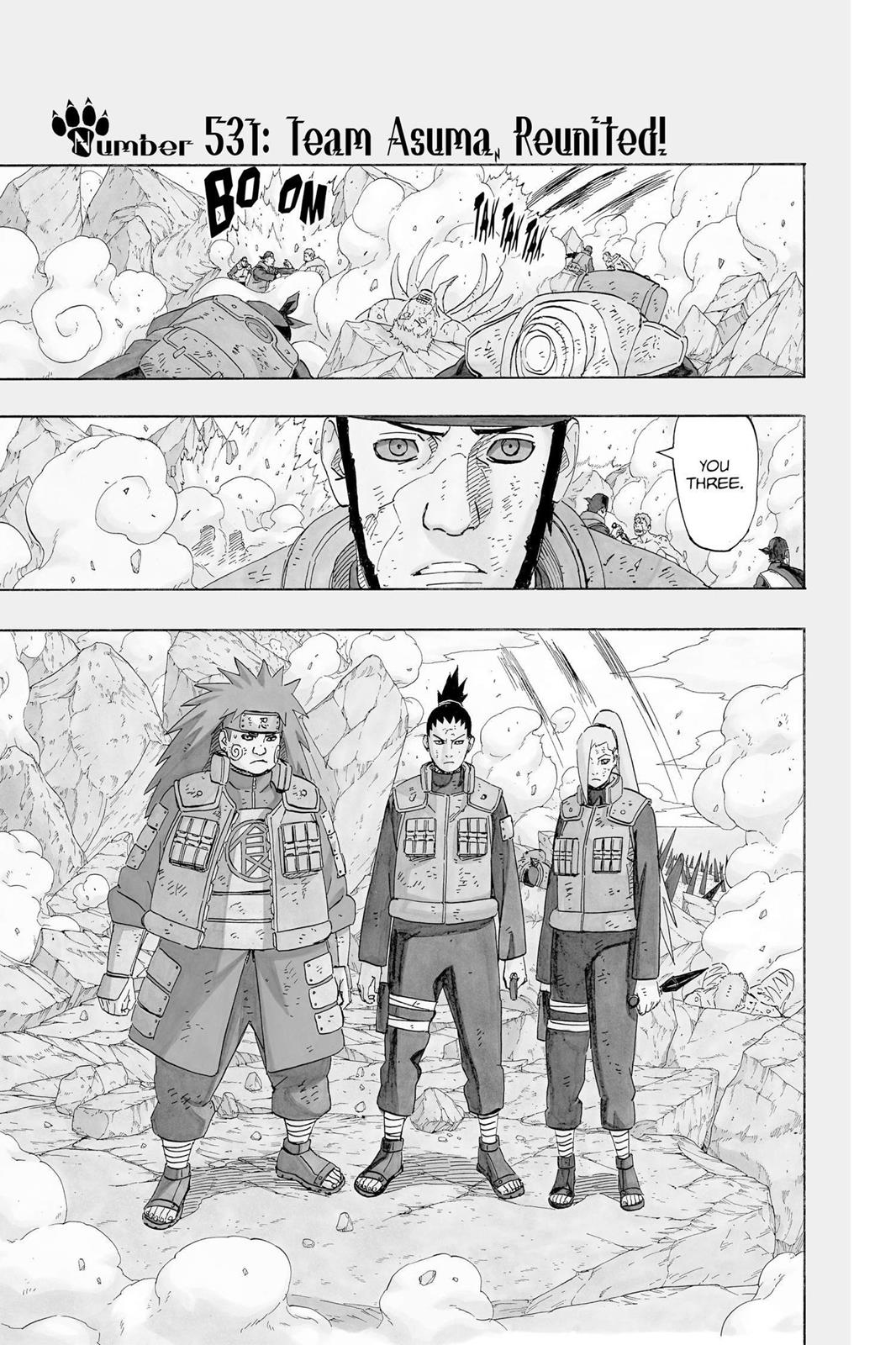 Naruto Chapter 531 — page 1