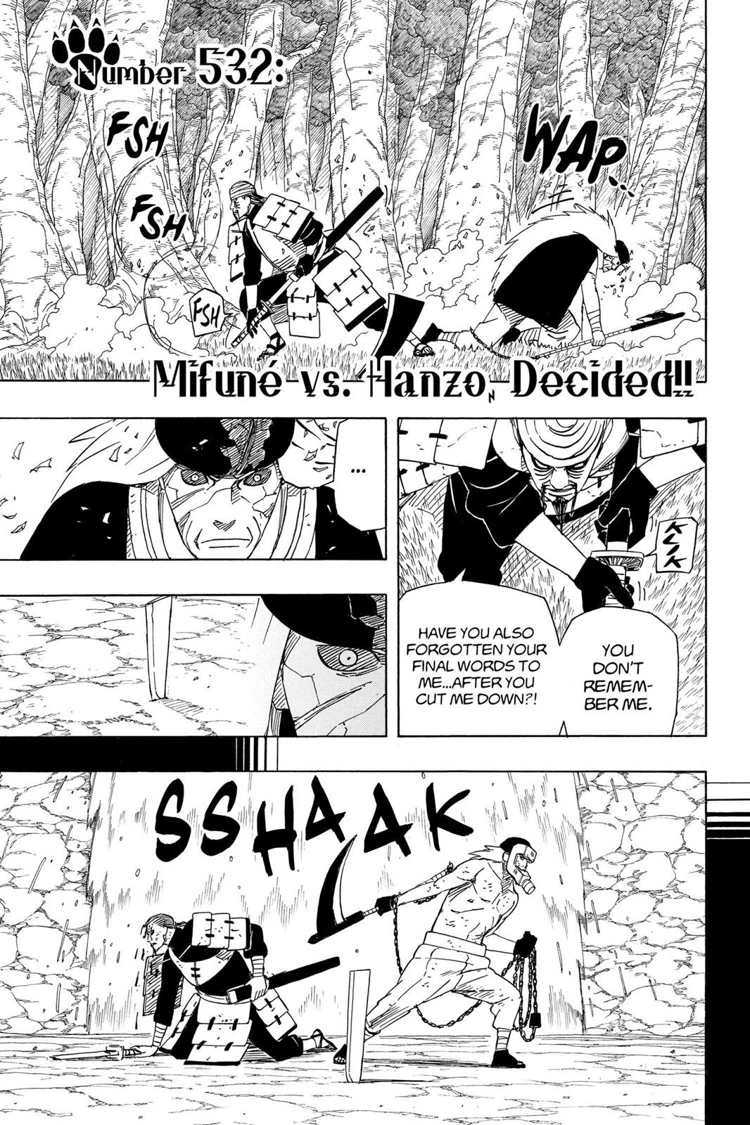 Naruto Chapter 532 — page 1