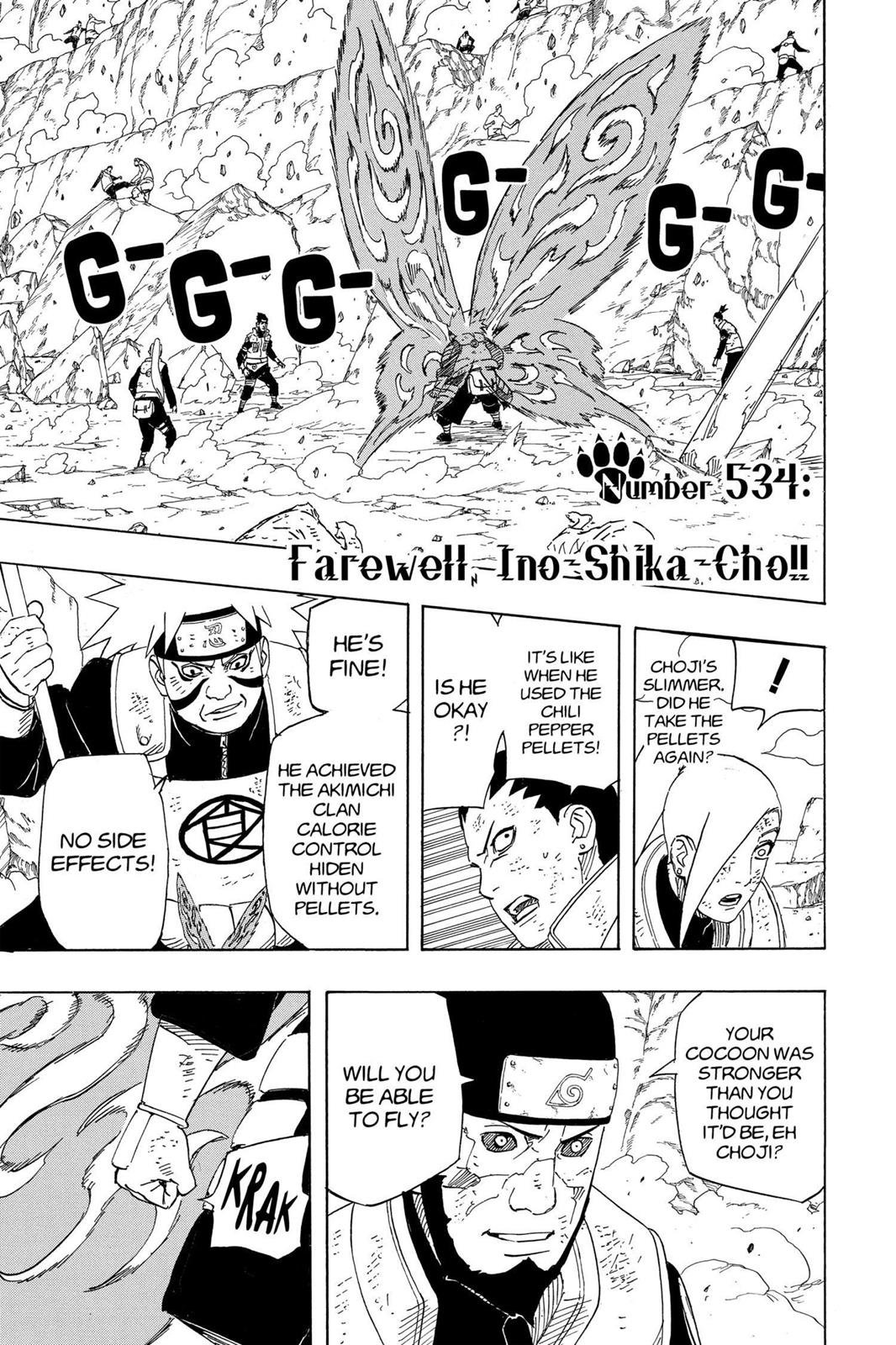 Naruto Chapter 534 — page 1