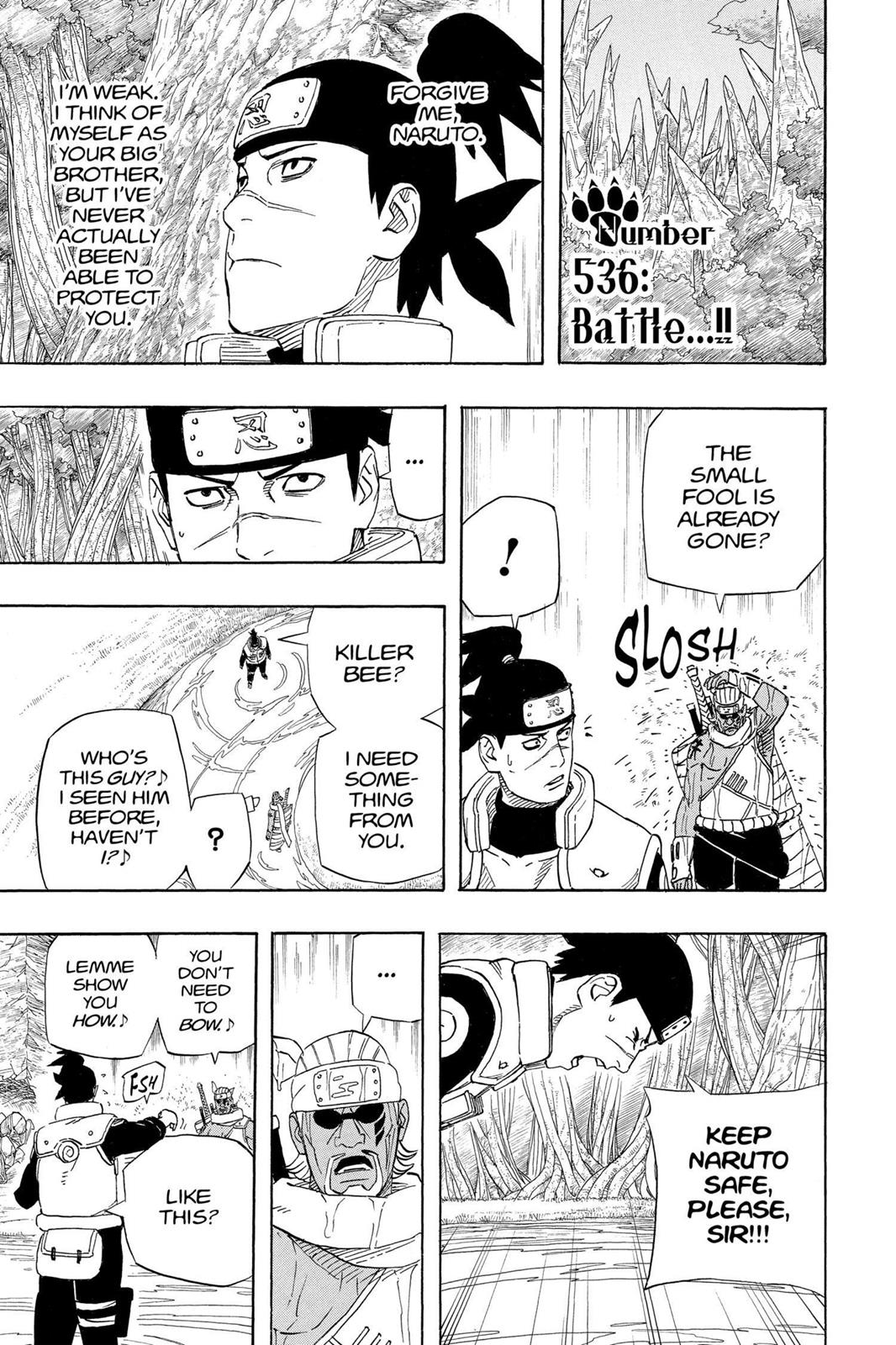 Naruto Chapter 536 — page 1