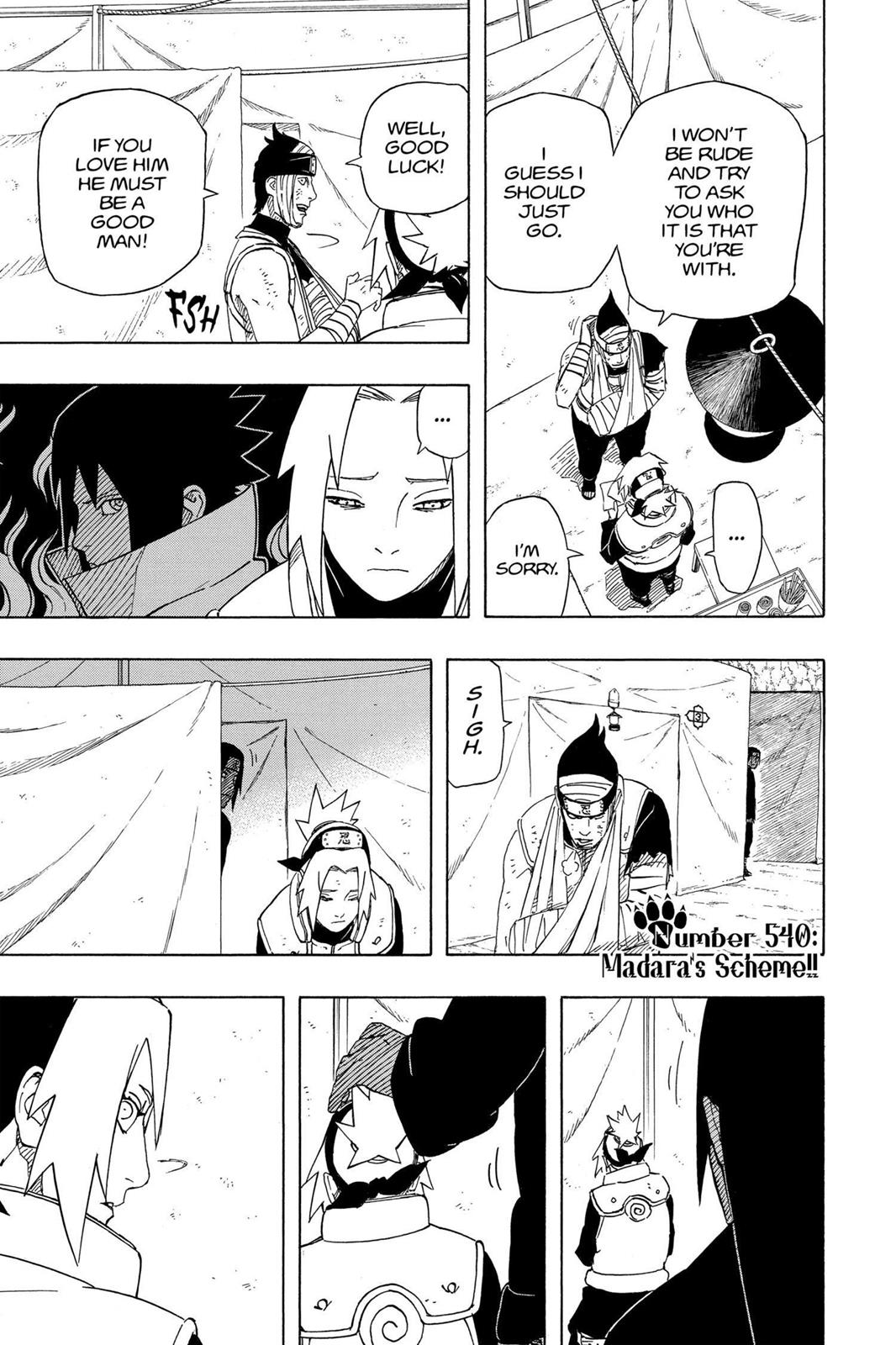Naruto Chapter 540 — page 1