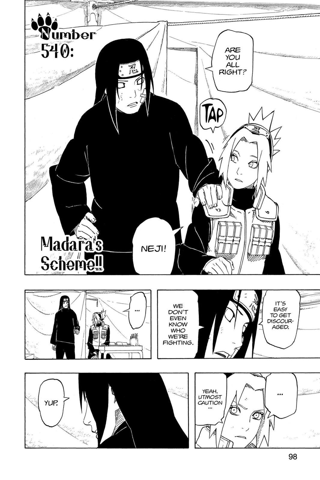 Naruto Chapter 540 — page 2