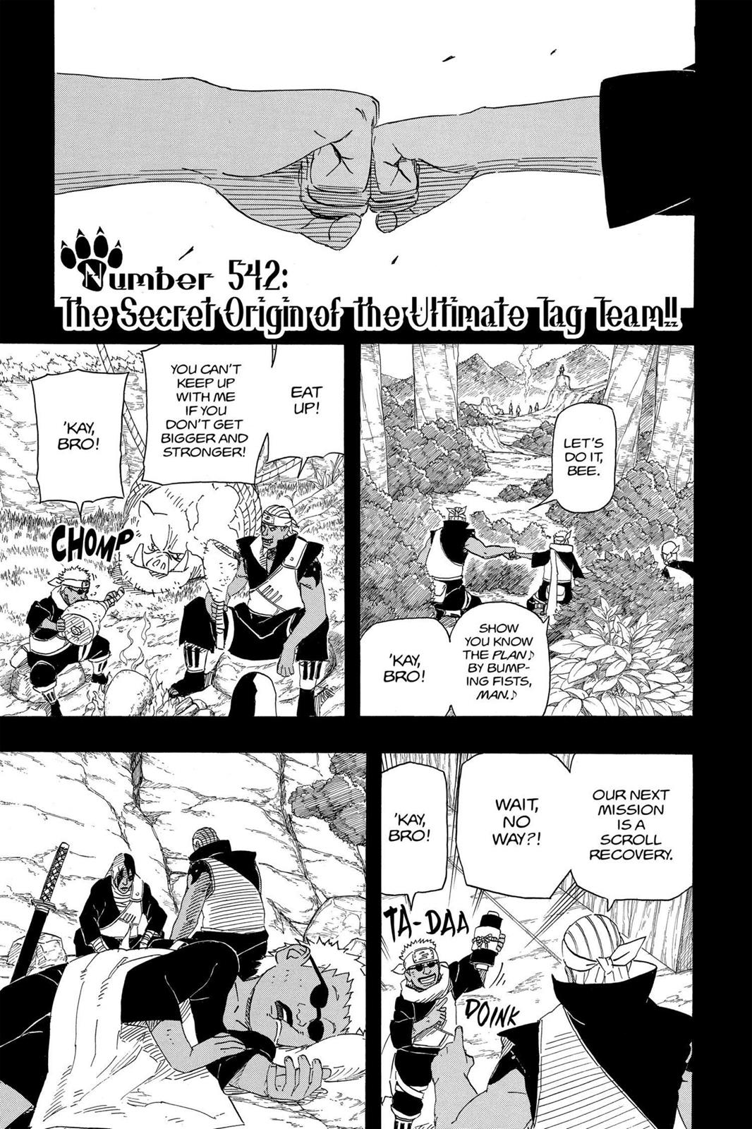 Naruto Chapter 542 — page 1