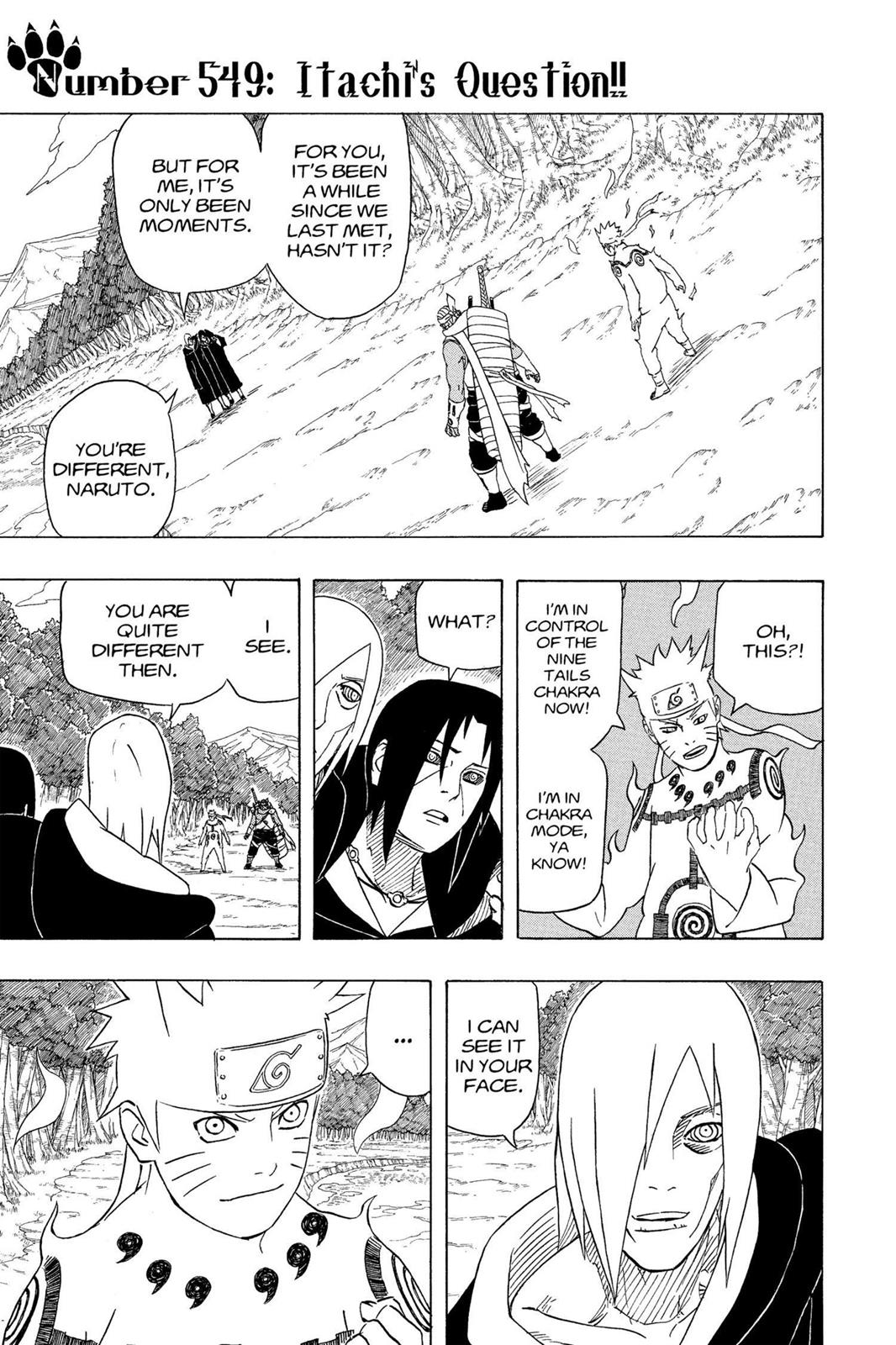 Naruto Chapter 549 — page 1