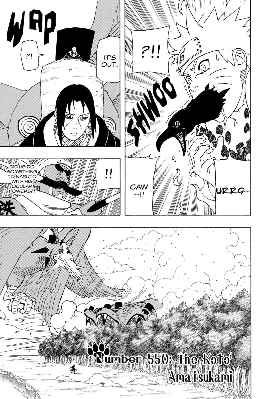 Naruto Chapter 550 — page 1