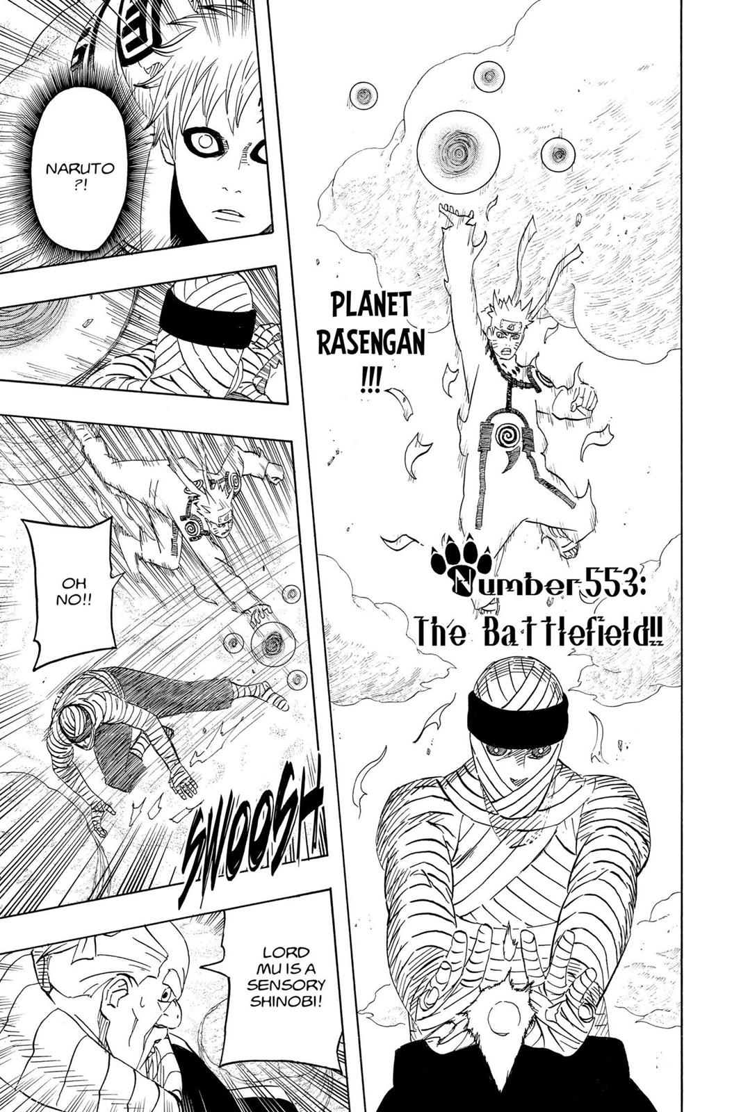 Naruto Chapter 553 — page 1