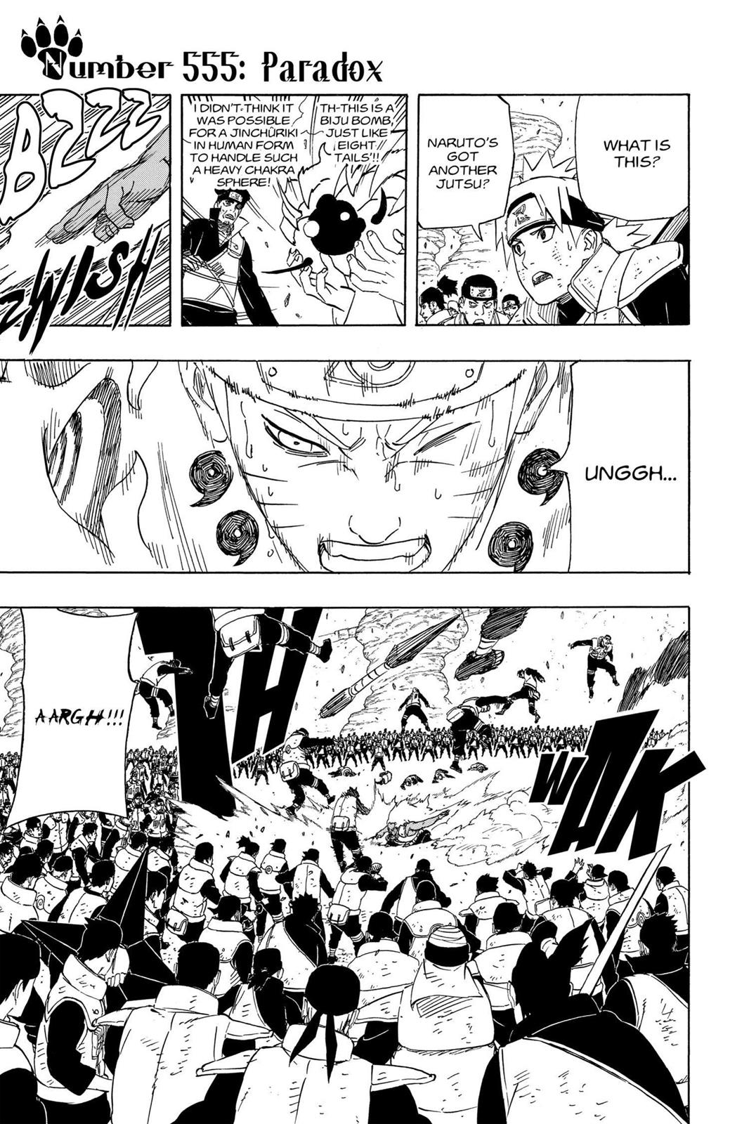 Naruto Chapter 555 — page 1
