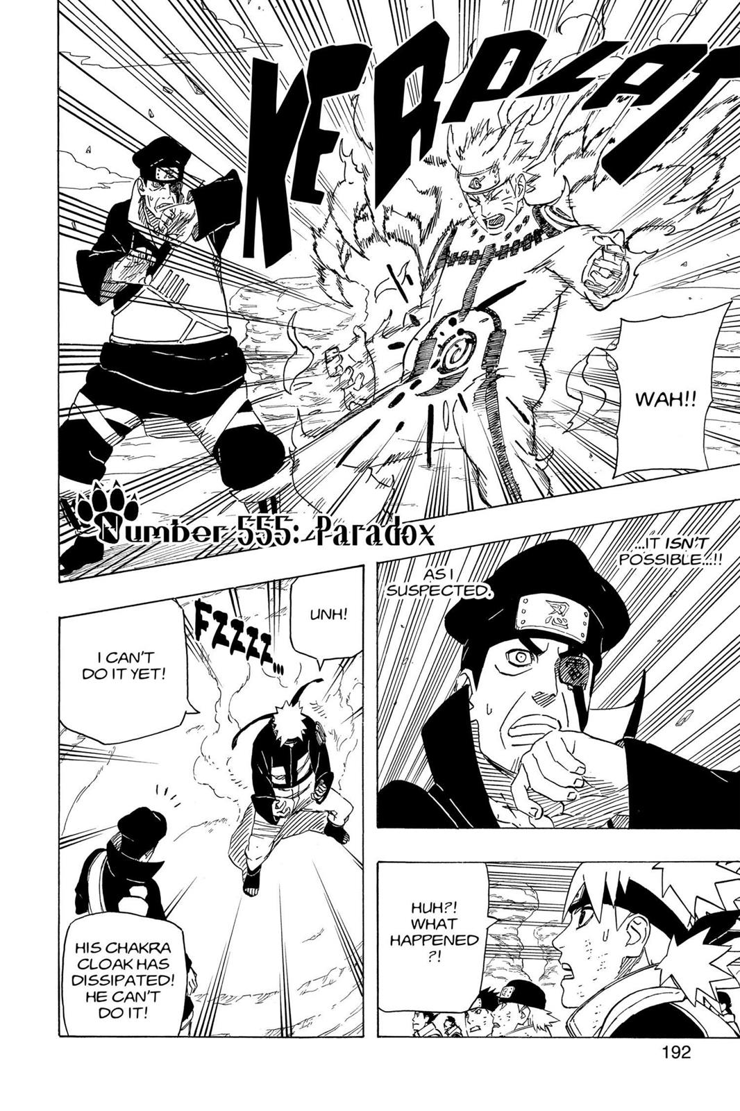Naruto Chapter 555 — page 2