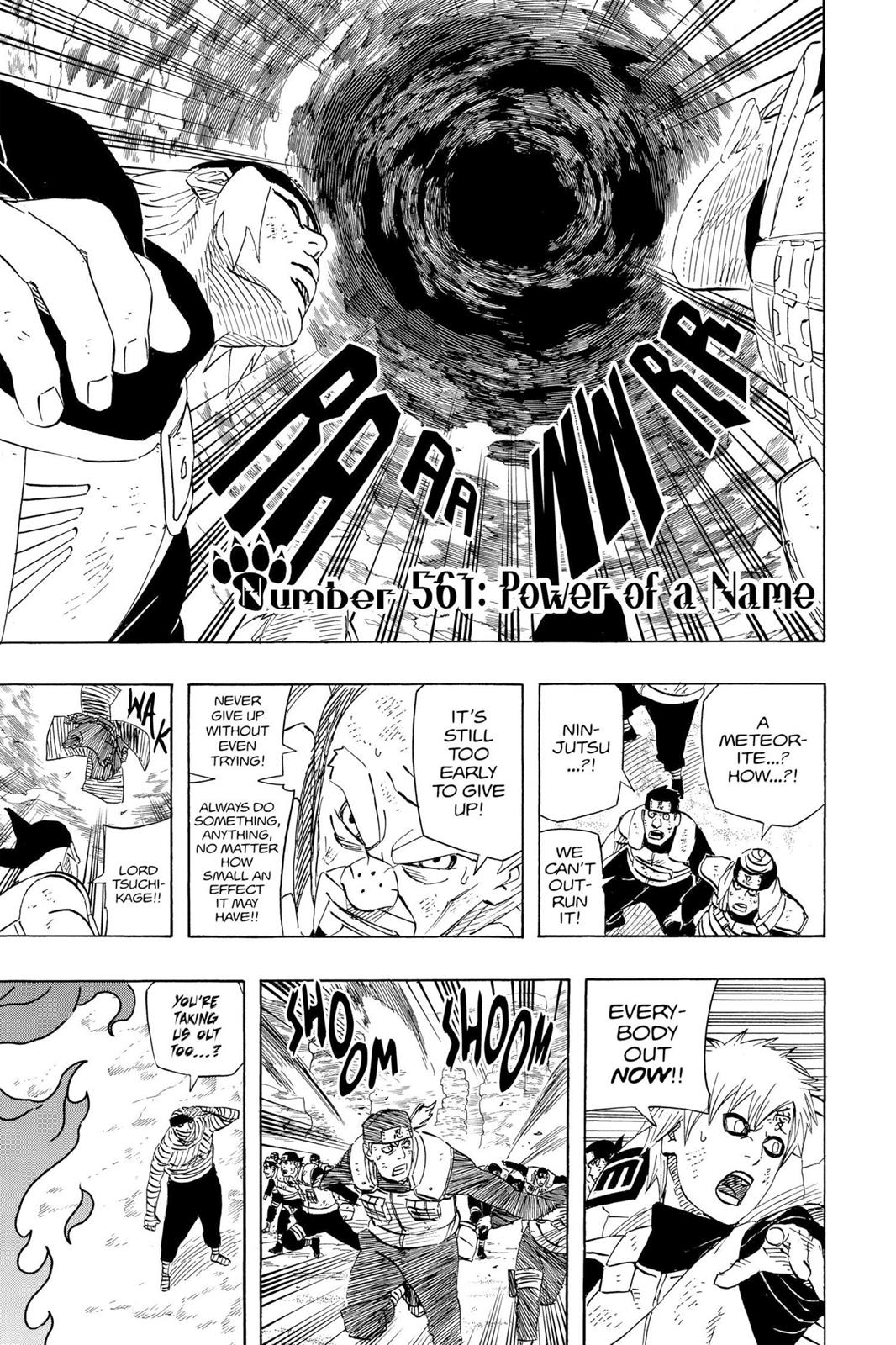Naruto Chapter 561 — page 1