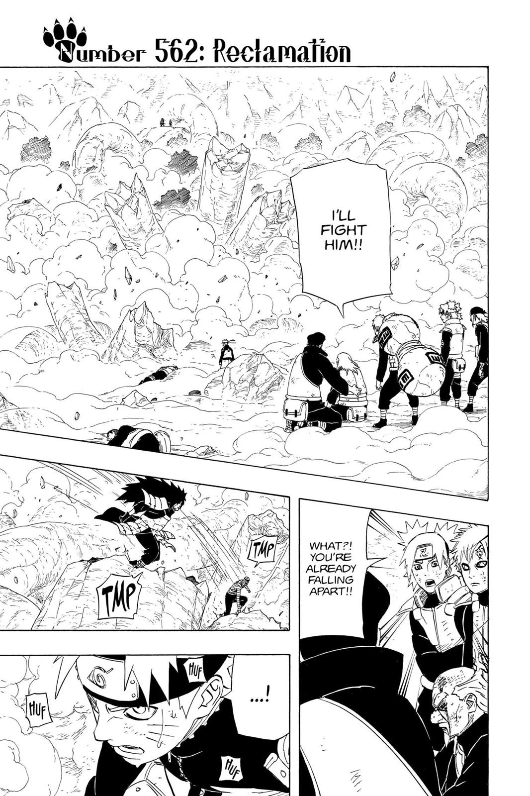 Naruto Chapter 562 — page 1