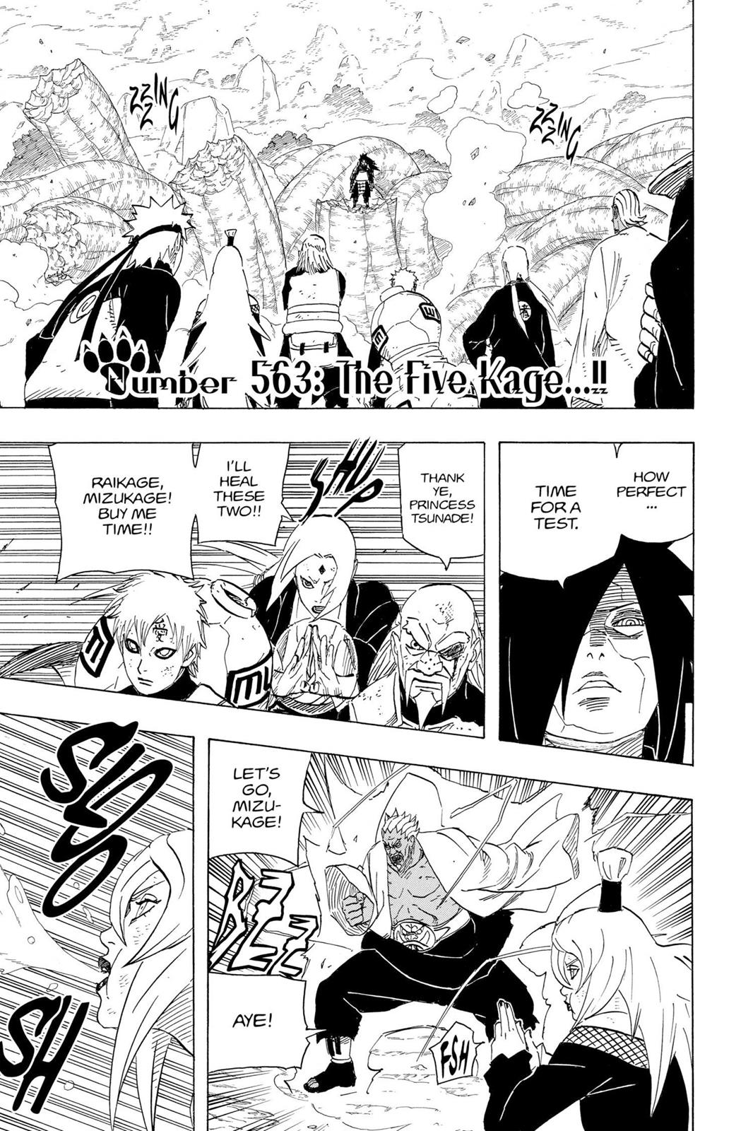 Naruto Chapter 563 — page 1