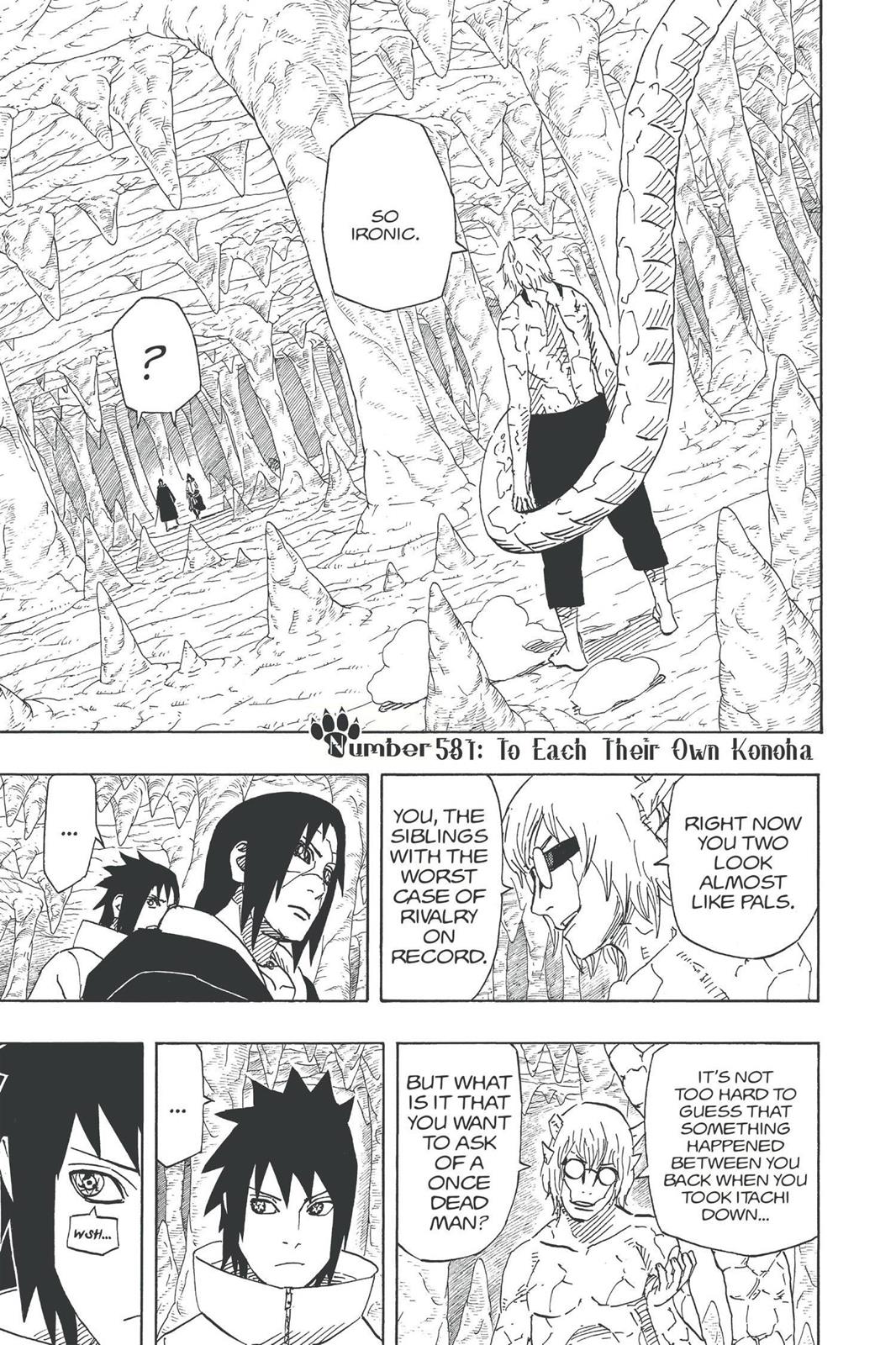 Naruto Chapter 581 — page 1