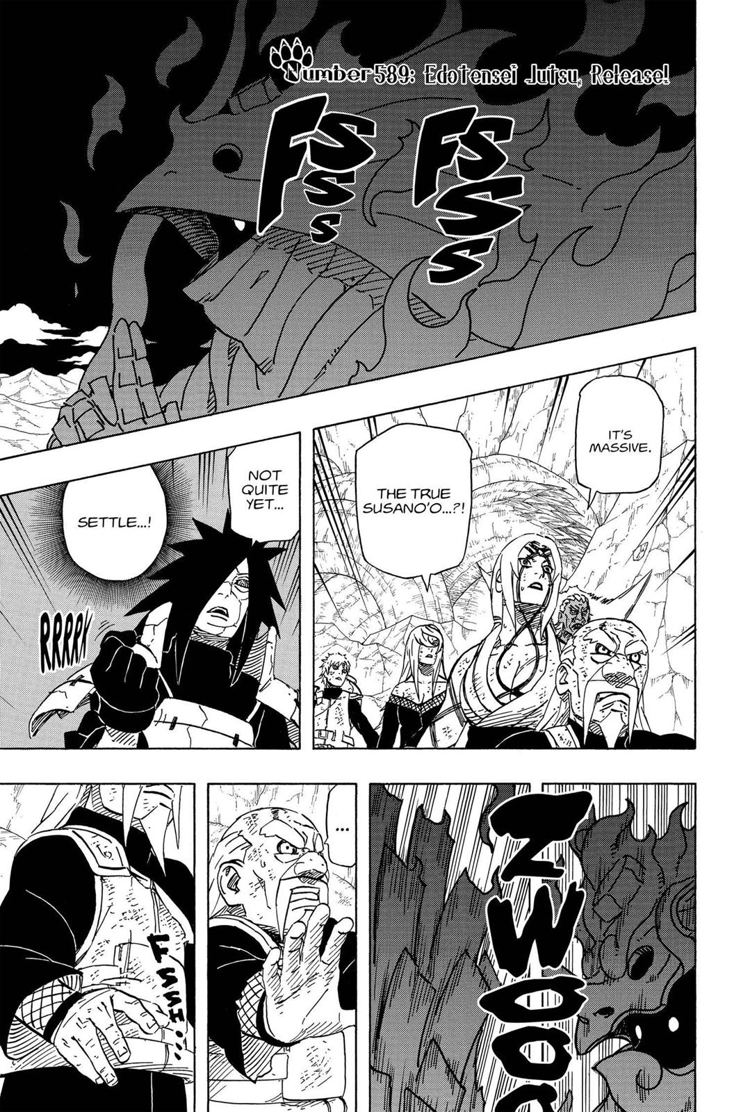 Naruto Chapter 589 — page 1