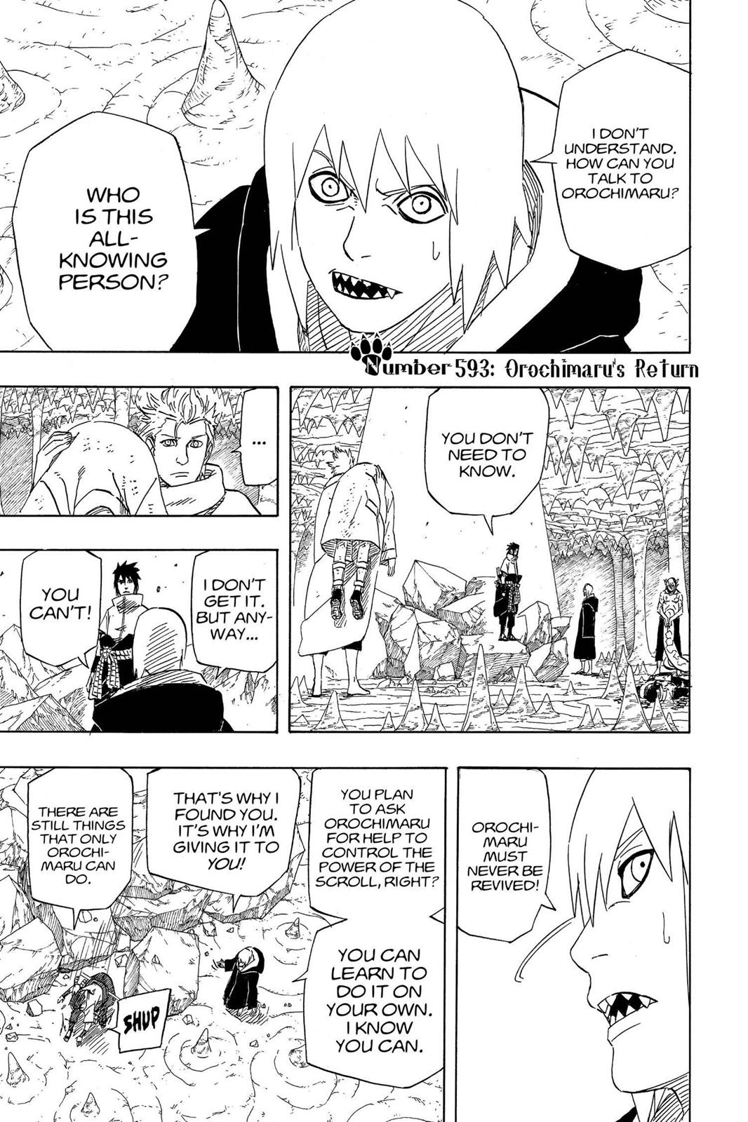 Naruto Chapter 593 — page 1