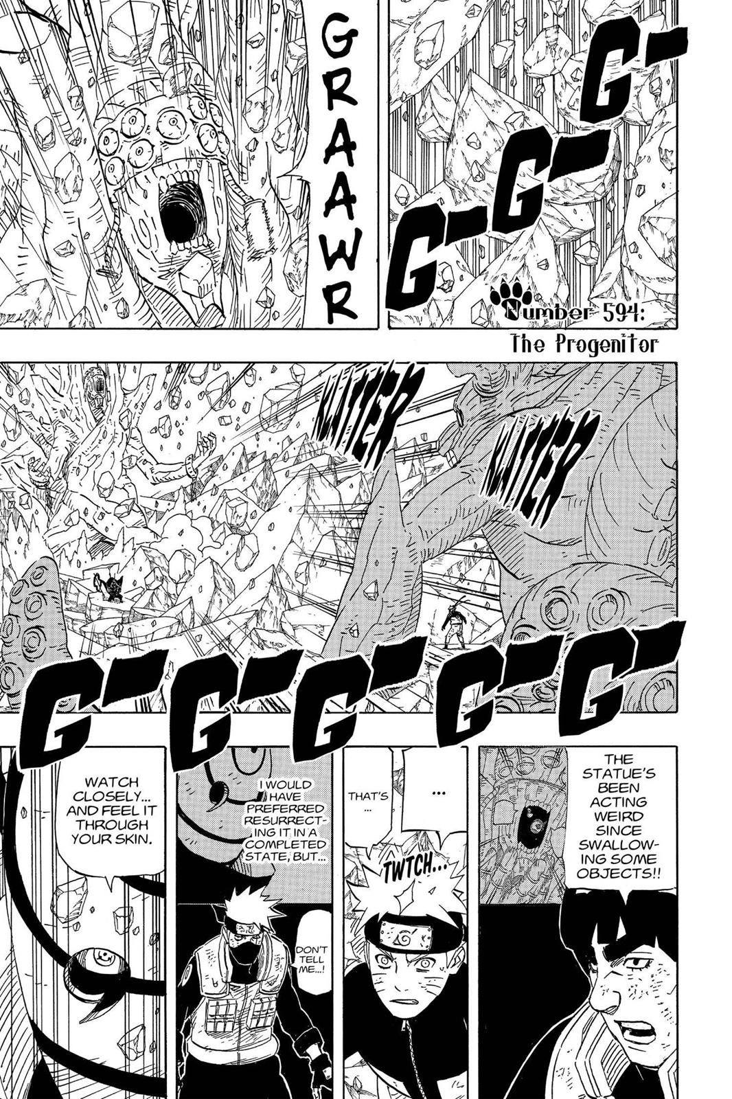 Naruto Chapter 594 — page 1
