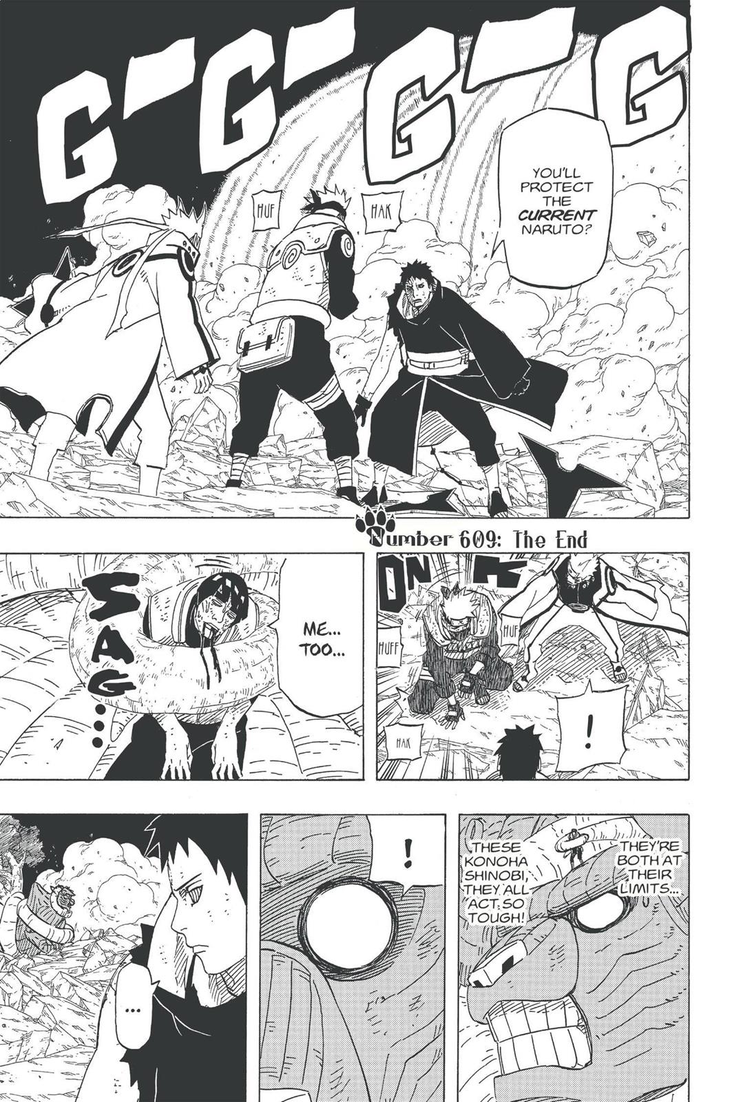 Naruto Chapter 609 — page 1