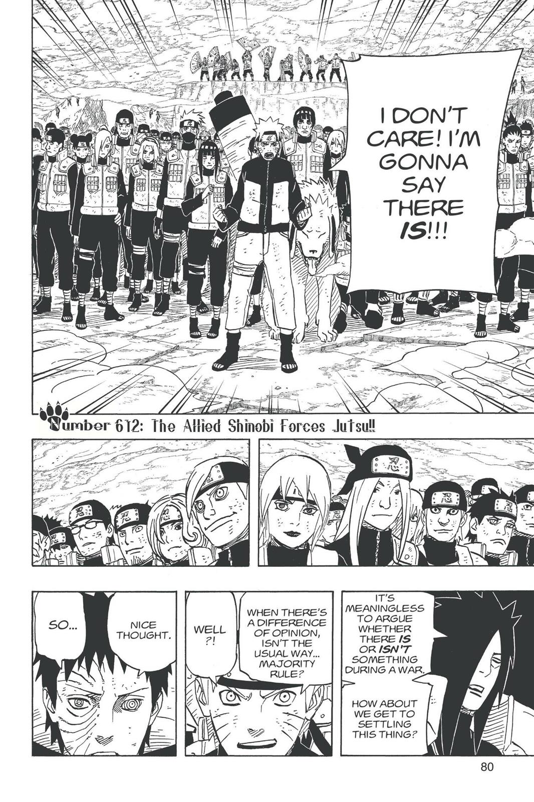 Naruto Chapter 612 — page 2
