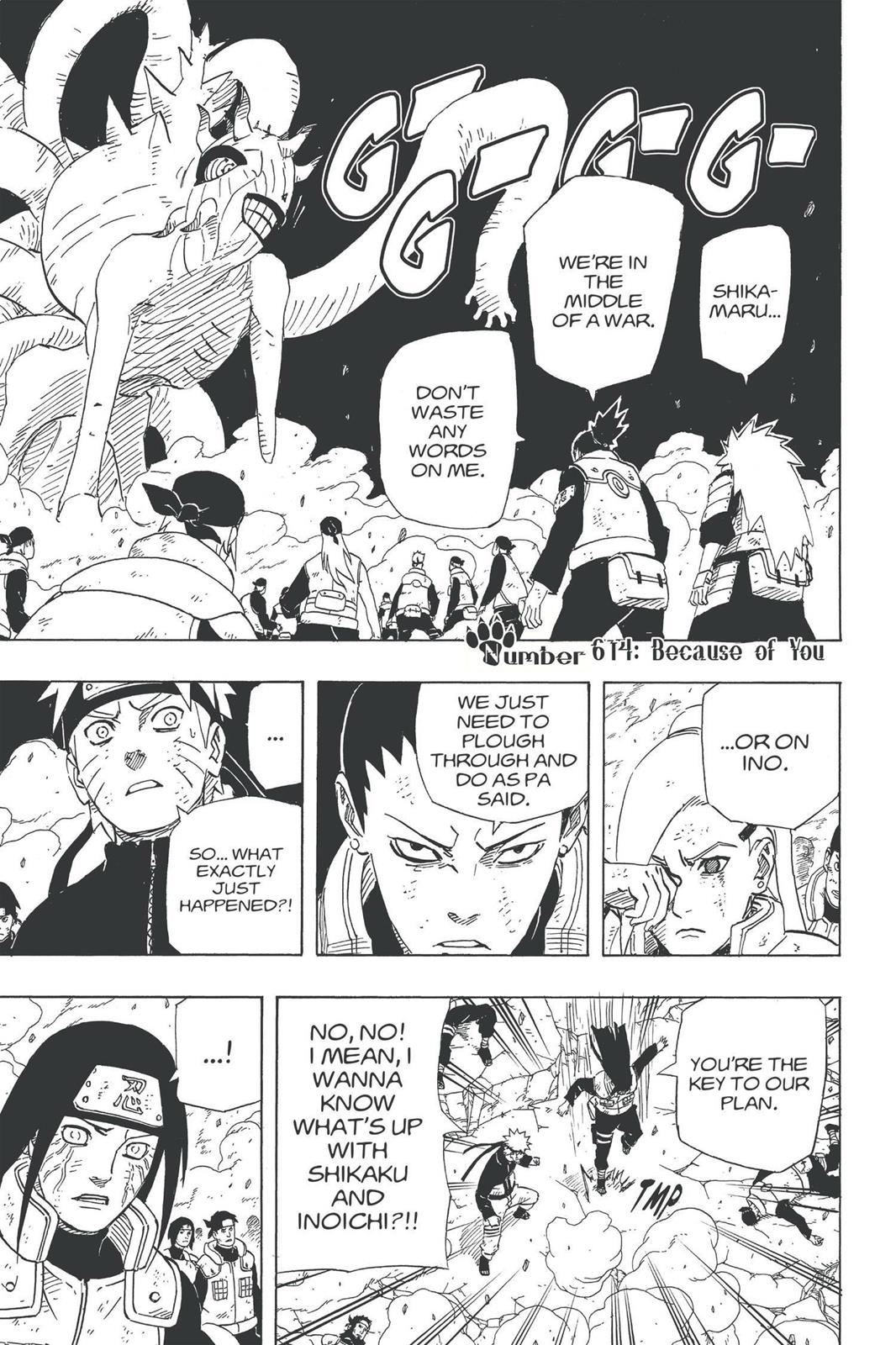 Naruto Chapter 614 — page 1