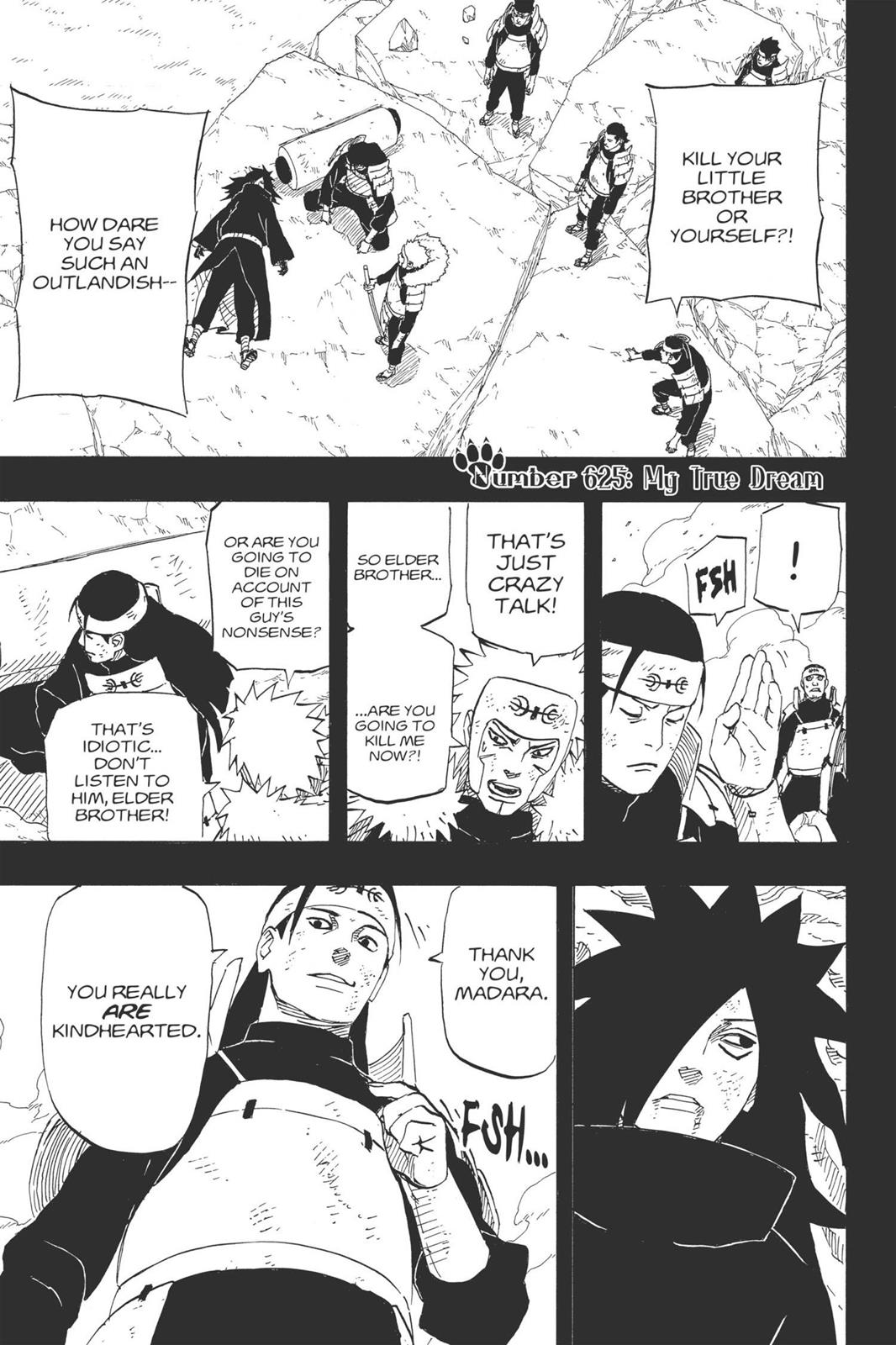 Naruto Chapter 625 — page 1