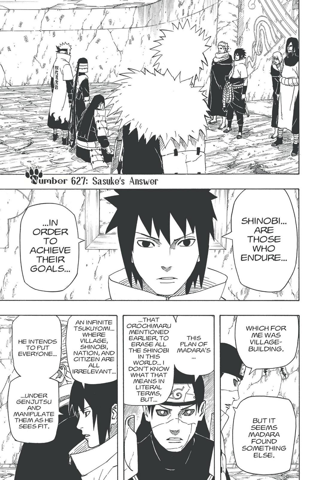 Naruto Chapter 627 — page 1