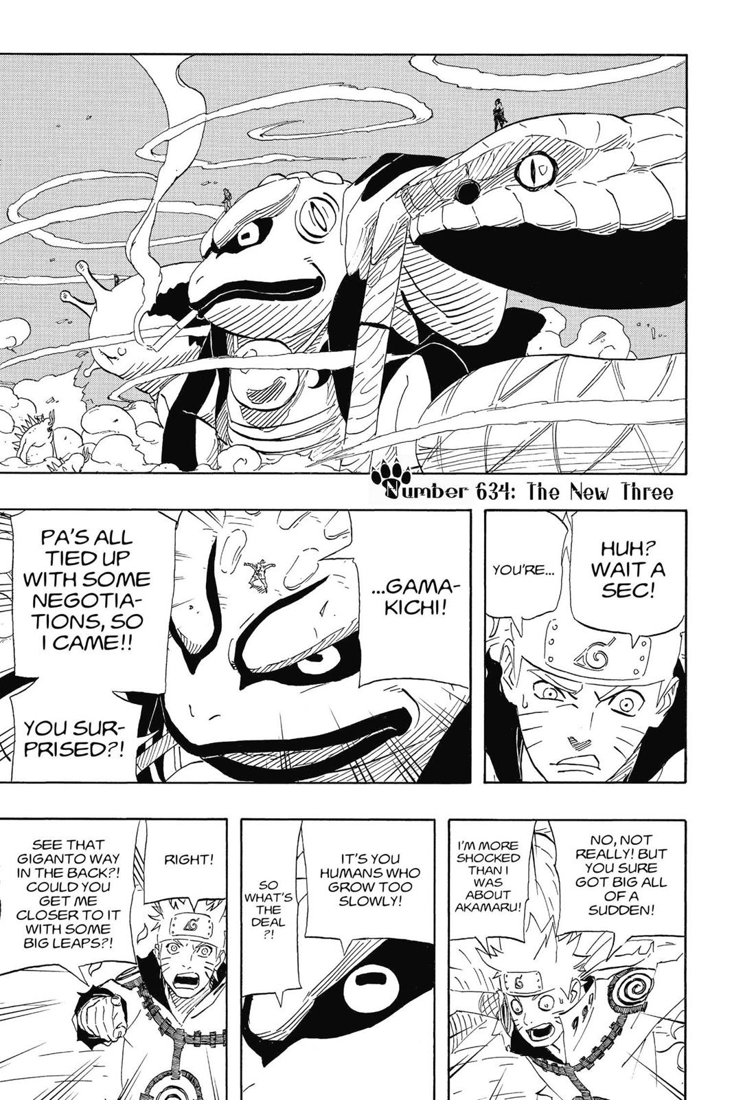 Naruto Chapter 634 — page 1