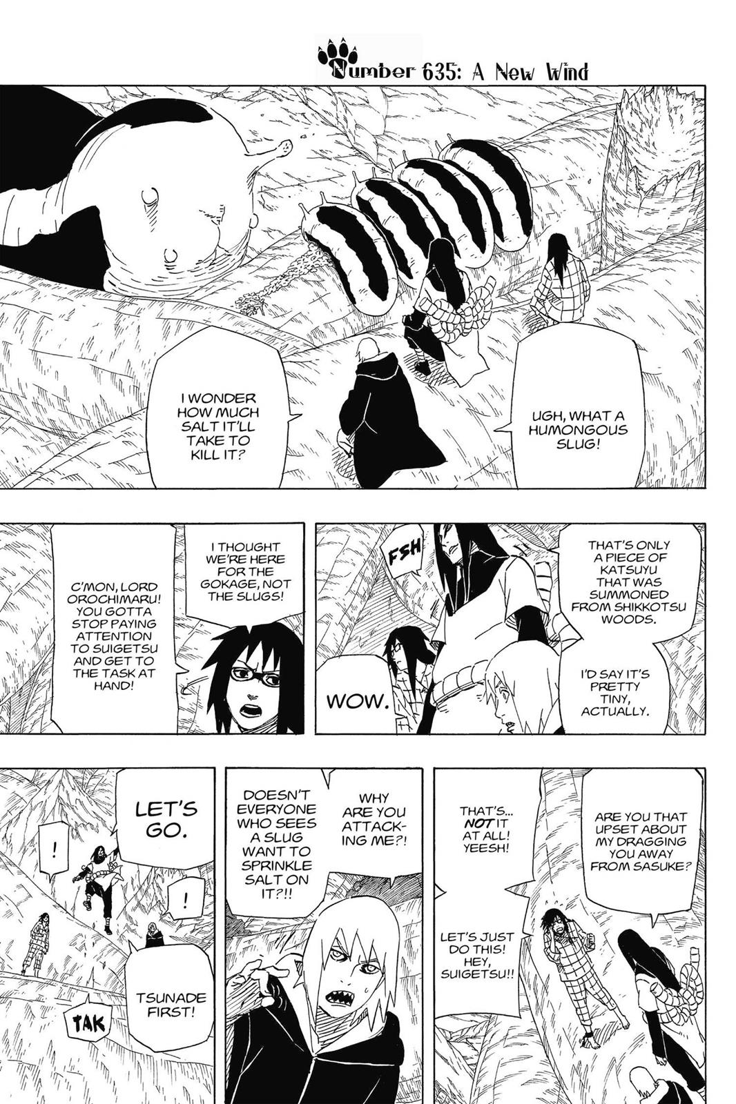 Naruto Chapter 635 — page 1