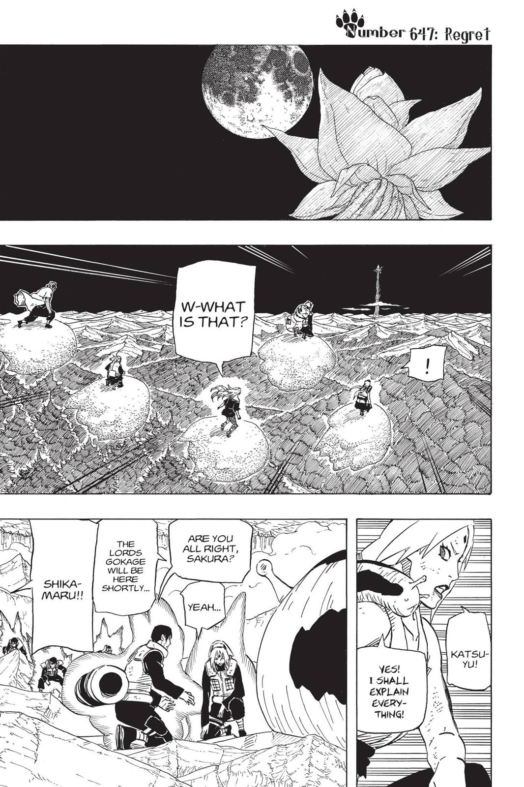 Naruto Chapter 647 — page 1