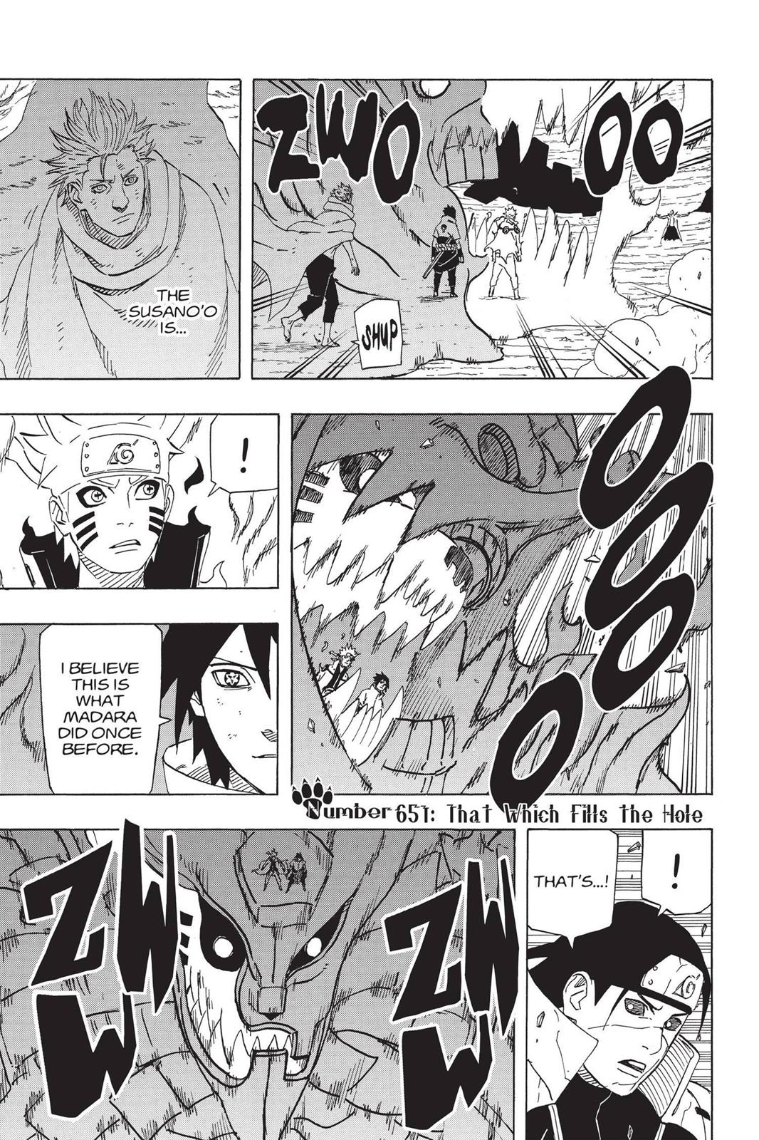 Naruto Chapter 651 — page 1