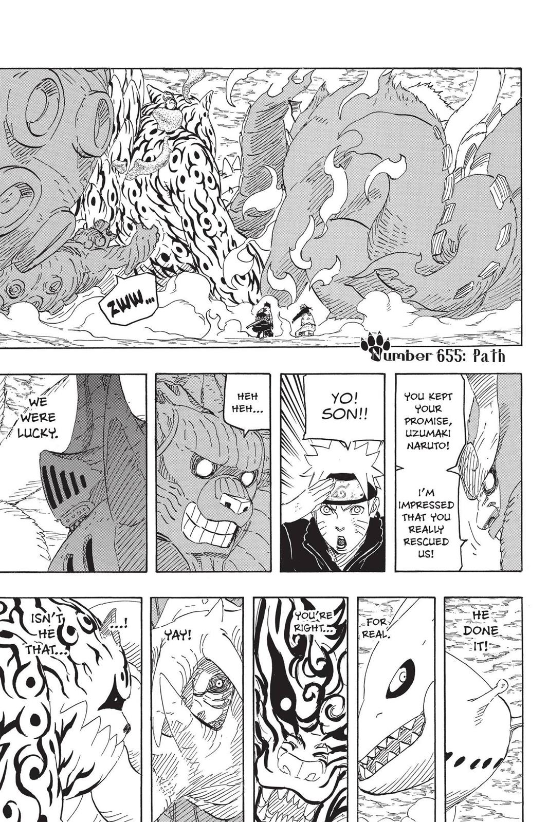 Naruto Chapter 655 — page 1