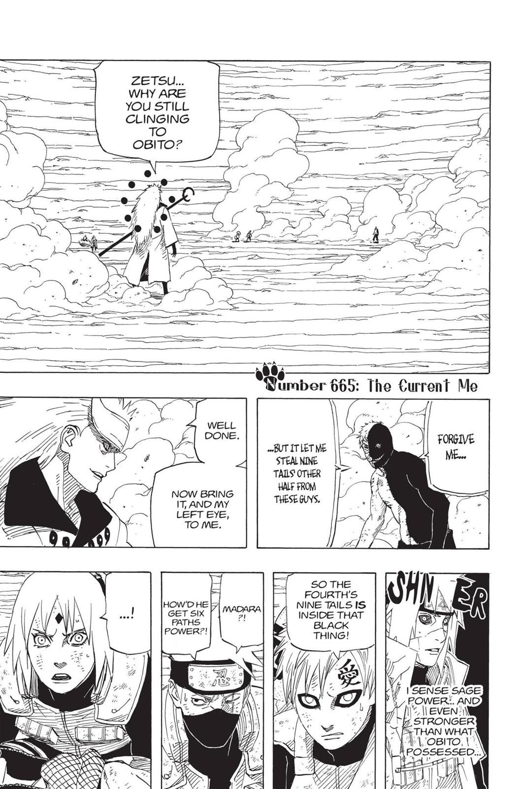 Naruto Chapter 665 — page 1