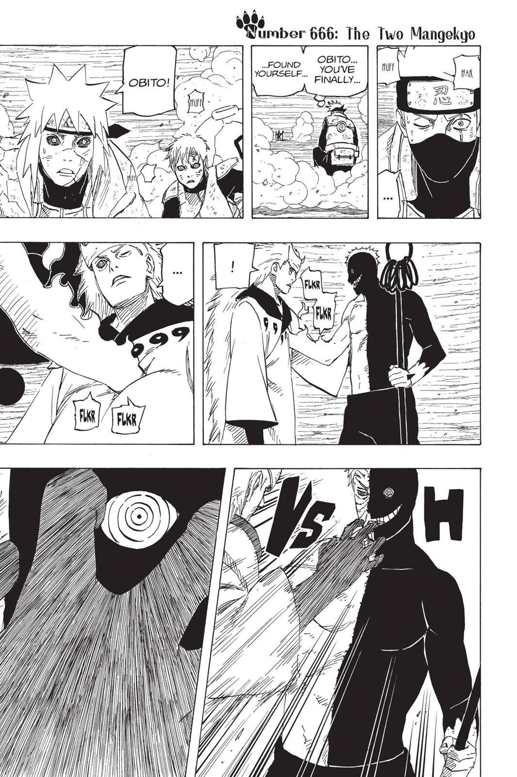 Naruto Chapter 666 — page 1