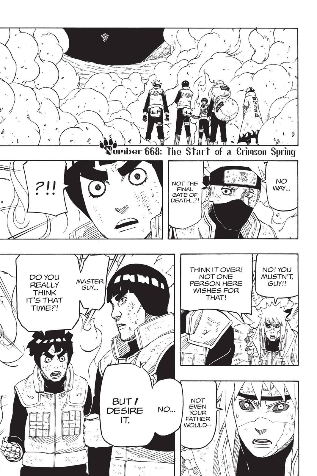 Naruto Chapter 668 — page 1