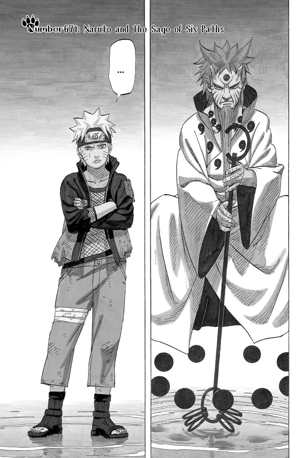 Naruto Chapter 671 — page 1
