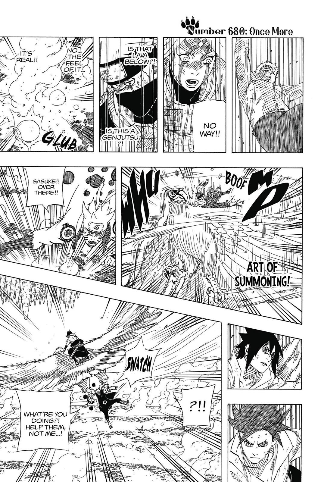 Naruto Chapter 680 — page 8