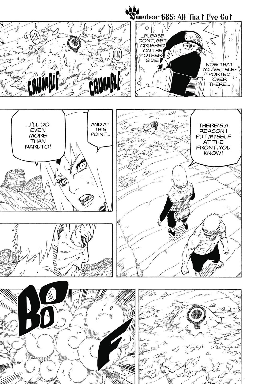 Naruto Chapter 685 — page 1