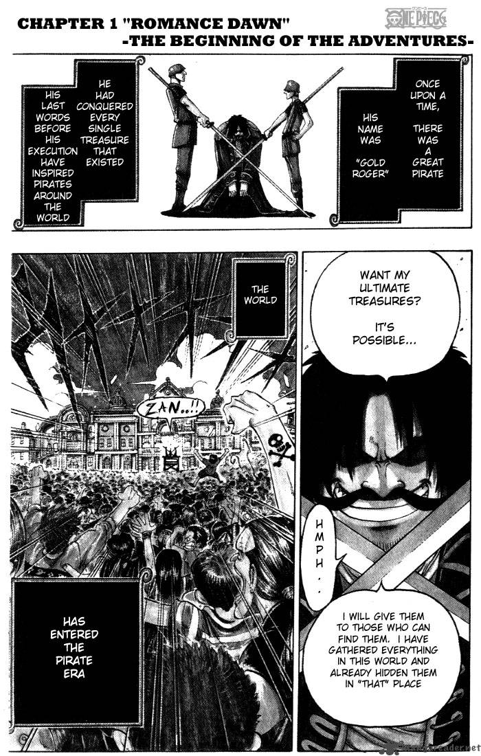 One Piece Chapter 1 — page 4