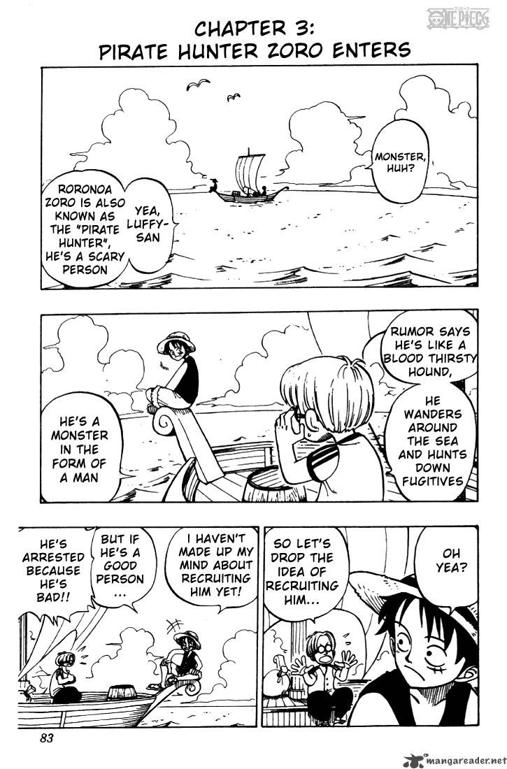 One Piece Chapter 3 — page 1