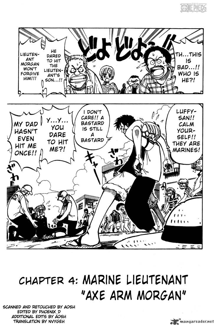 One Piece Chapter 4 — page 1