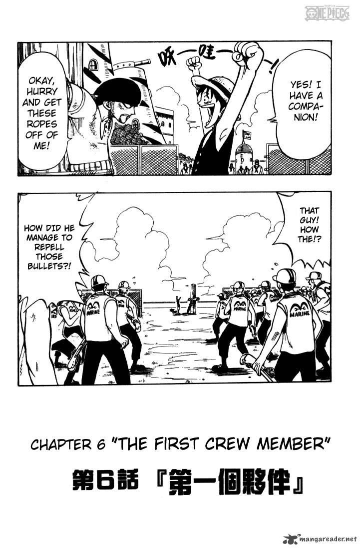 One Piece Chapter 6 — page 1
