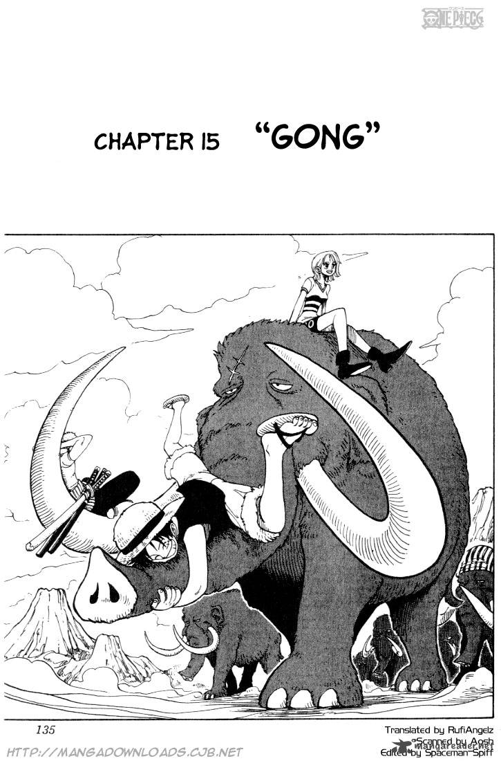 One Piece Chapter 15 — page 1
